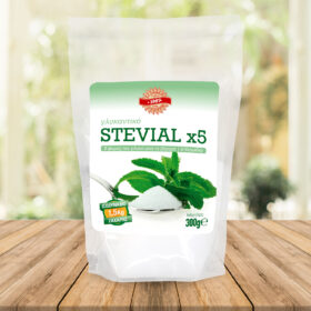 Stevial (300gr) – Στέβια Με Ερυθριτόλη 1 Πρός 5