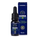 CBD Oil Έλαιο Κάνναβης CannaDrops – 10ml 5% (500mg)
