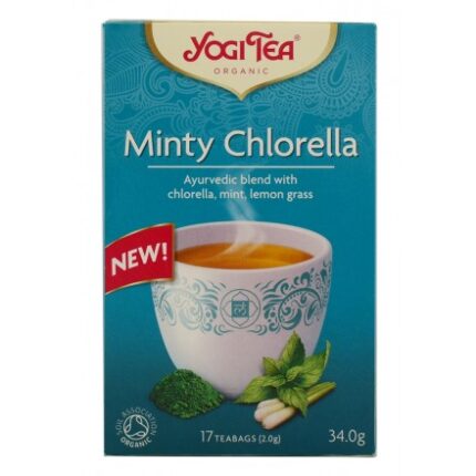 ΥΟGI MINTY CHLORELLA BIO 34gr
