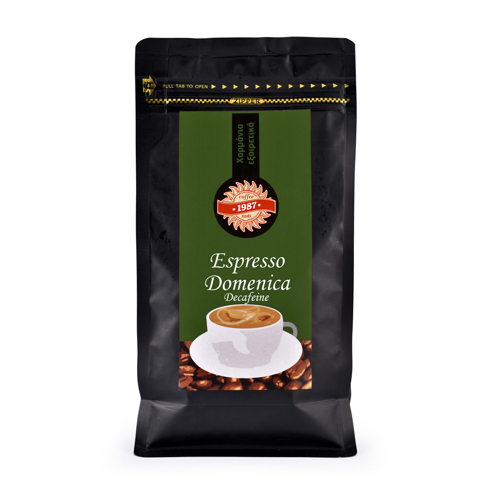 PapadopoulosDomenicaEspressoDecaf Καφές Εσπρέσσο Χωρίς Καφείνη Αλεσμένος - Image 1