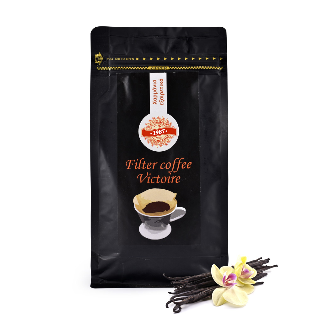 PapadopoulosKafesFiltrou_vanilla Φίλτρου Victoire Βανίλια 200g - Image 1