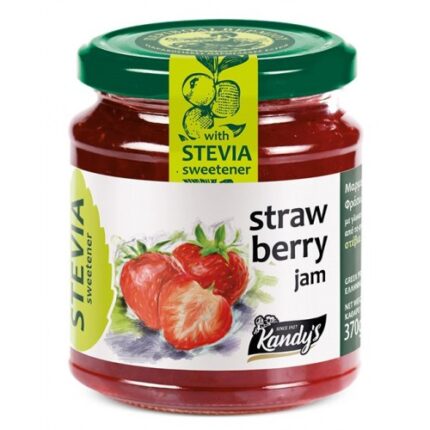 Μαρμελάδα Φράουλα με Στέβια