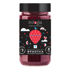 Evlogia Μαρμελάδα Φράουλα Μπισκότο 280gr