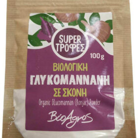 KONJAK GLUCOMANNAN ΣΚΟΝΗ ΒΙΟ 100ΓΡ