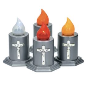 ΚΕΡΙ ΛΑΜΠΑΚΙ ΚΟΚΚΙΝΟ ΑΣΗΜΙ (2*R14 ΜΠΑΤΑΡΙΕΣ ΠΕΡΙΕΧΕΙ )