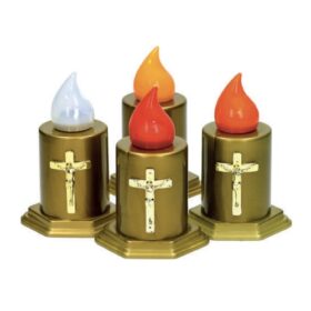 ΚΕΡΙ ΛΑΜΠΑΚΙ ΛΕΥΚΟ ΧΡΥΣΟ (2*R14 ΜΠΑΤΑΡΙΕΣ ΠΕΡΙΕΧΕΙ )