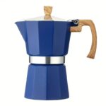 Καφετιέρα Espresso Blue. Μίνι καφετιέρα εσπρεσιέρα αλουμινίου