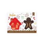 Ανθρωπάκι και Σπίτι Gingerbread Σετ 2 κουπάτ της Decora Δ. 7-8εκ.