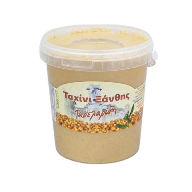 taxini-leuko Τασελαρίδης Ταχίνι Λευκό 600gr - Image 1