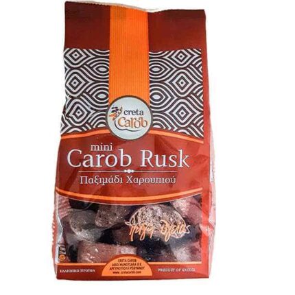 Μini Carob Rusk Παξιμάδι Χαρουπιού 300γρ.