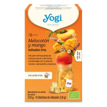 YOGI PEACH-MANGO - COLD BREW ΒΙΟ 27g