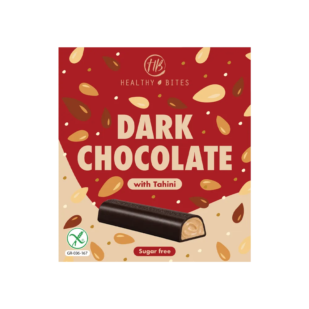 HB-DARK-TAHINI-STICKS Στικ Μαύρης Σοκολάτας 82,7% Με Ταχίνι - Image 1